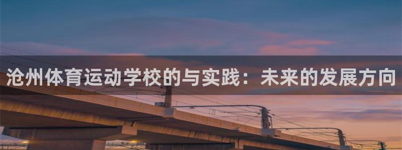 青岛星速体育文化有限公司：沧州体育运动学校的与实践：未来的发展方向