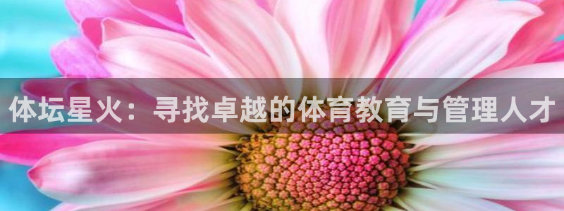 星速体育签约韩寒了吗：体坛星火：寻找卓越的体育教育与管理人才